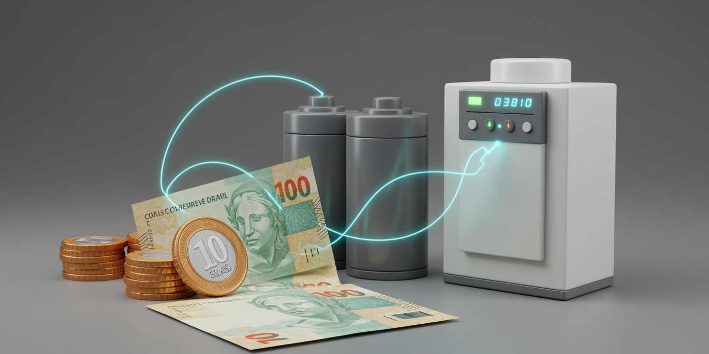 Baterias são eficazes na redução dos custos com energia elétrica