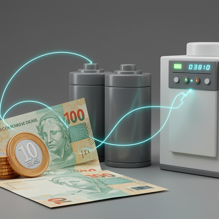 Baterias são eficazes na redução dos custos com energia elétrica